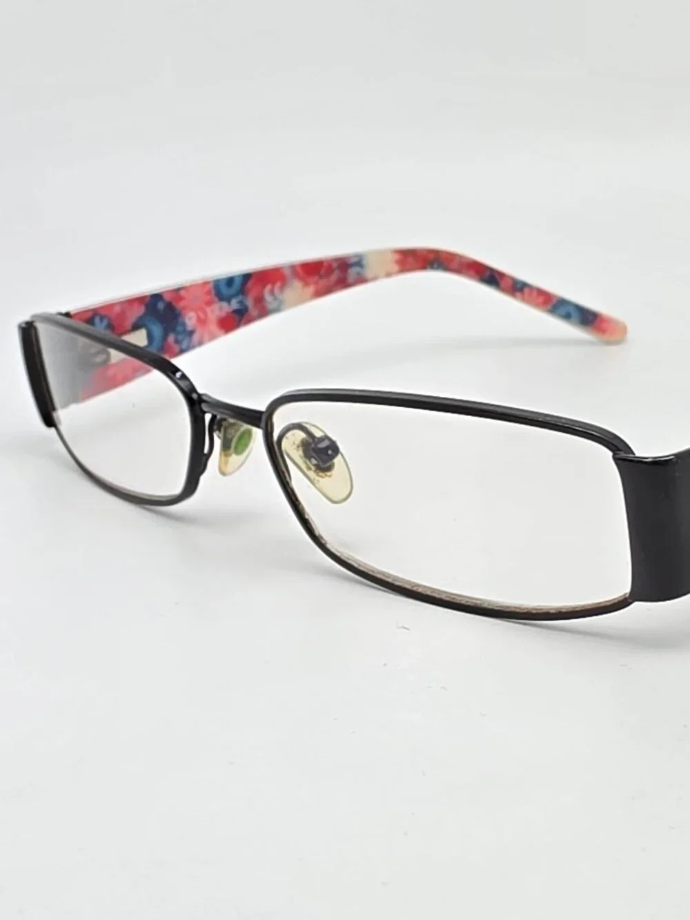 Vogue VO3691-B 905 Black Pink Rhinestone Eyeglasses Frame w/ Flexhinge and Case
